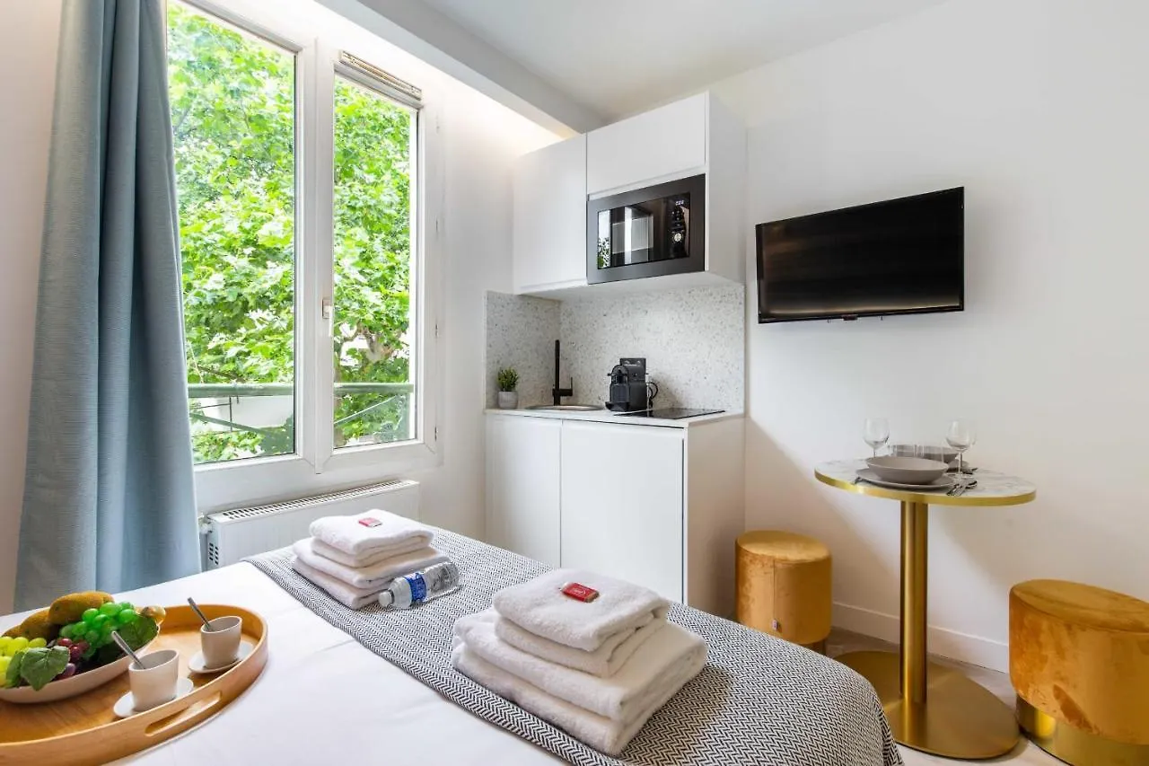 Cosy Studio - Parc Des Expositions Tour Eiffel 8 Apartment Paris France